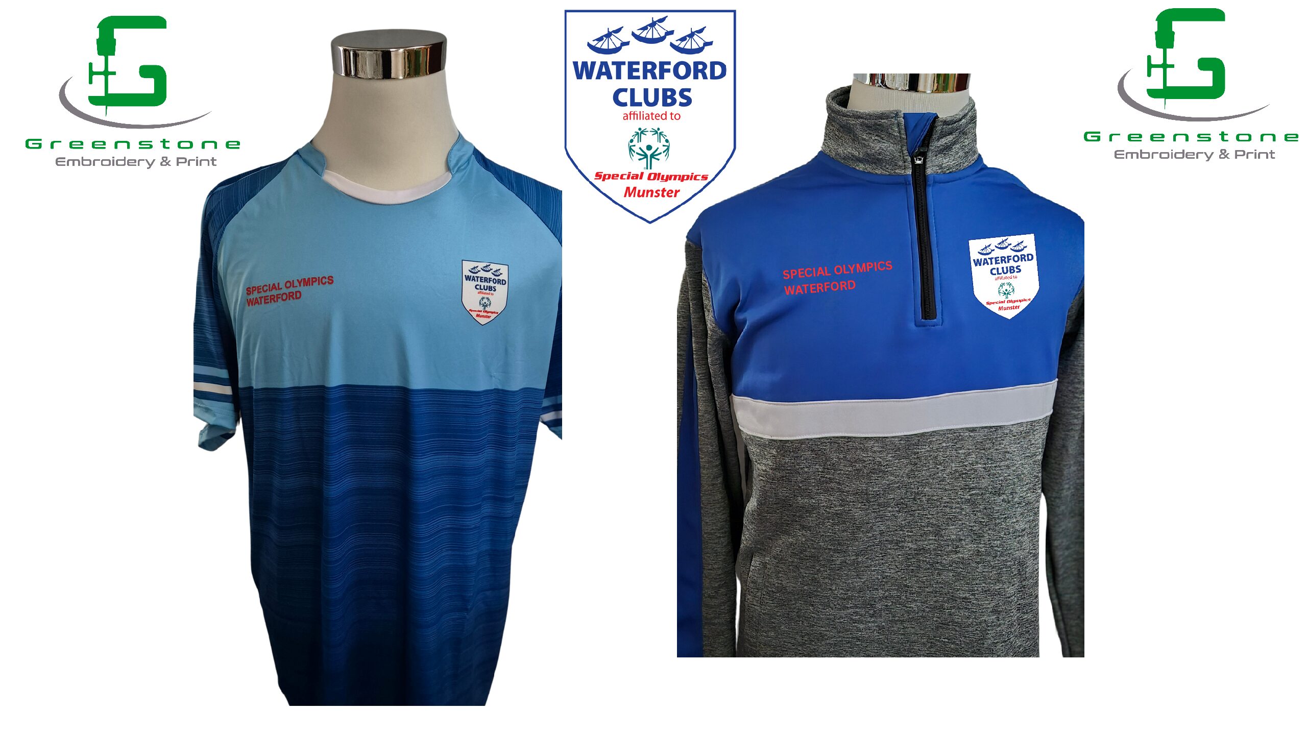 Waterford SO Club 1/4 Zip Sweatshirt & TShirt